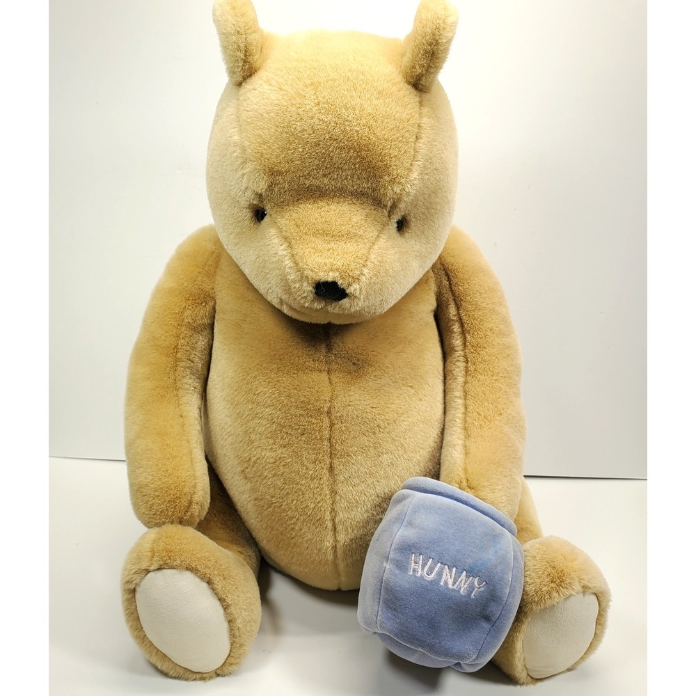 GUND Classic Pooh With Hunny Pot 20" Seated Disney Plush